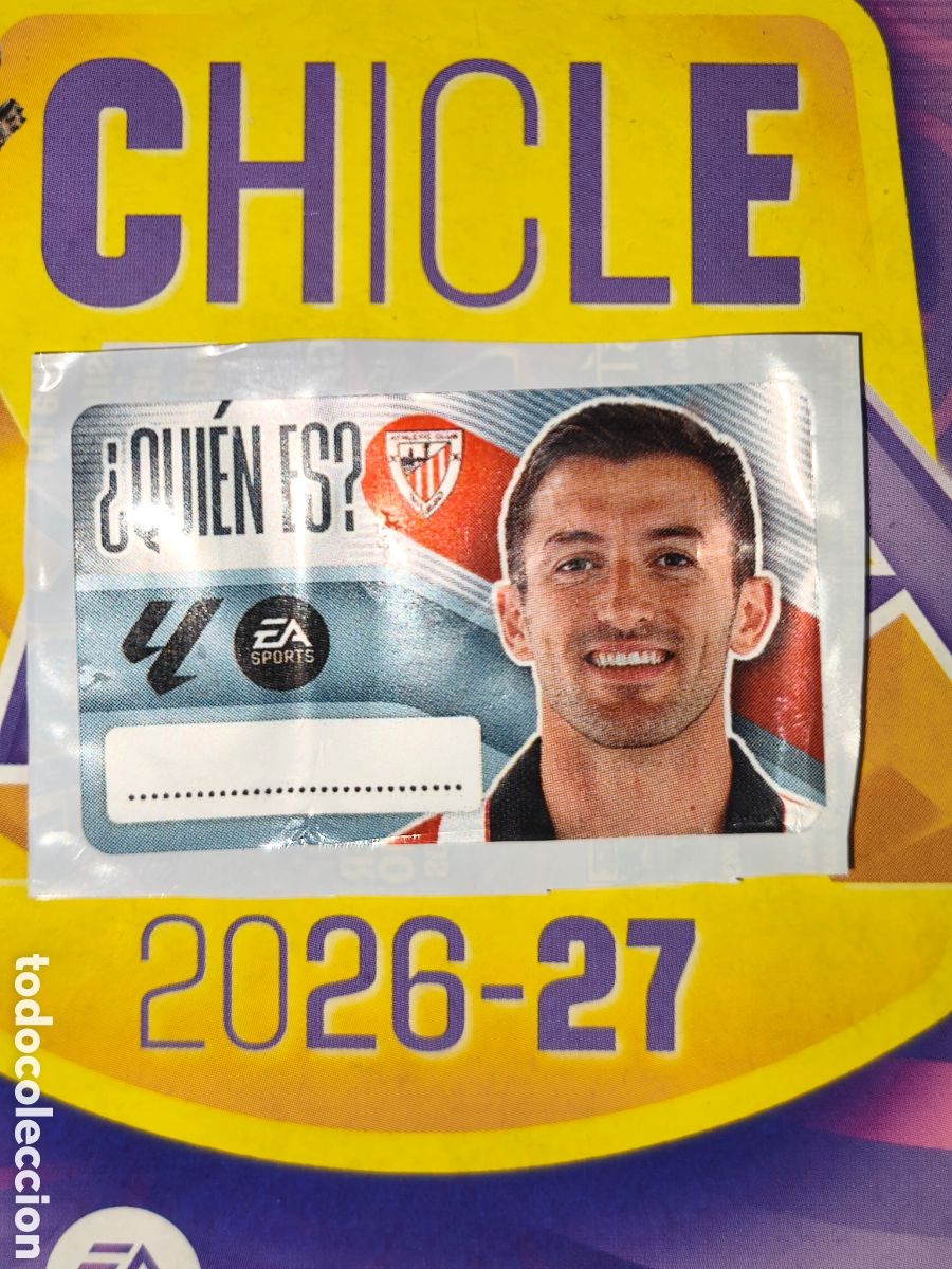 Football Stickers: &iquest;QUI&Eacute;N ES? Viv&iacute;an chicle liga este 26/27 Athletic Club