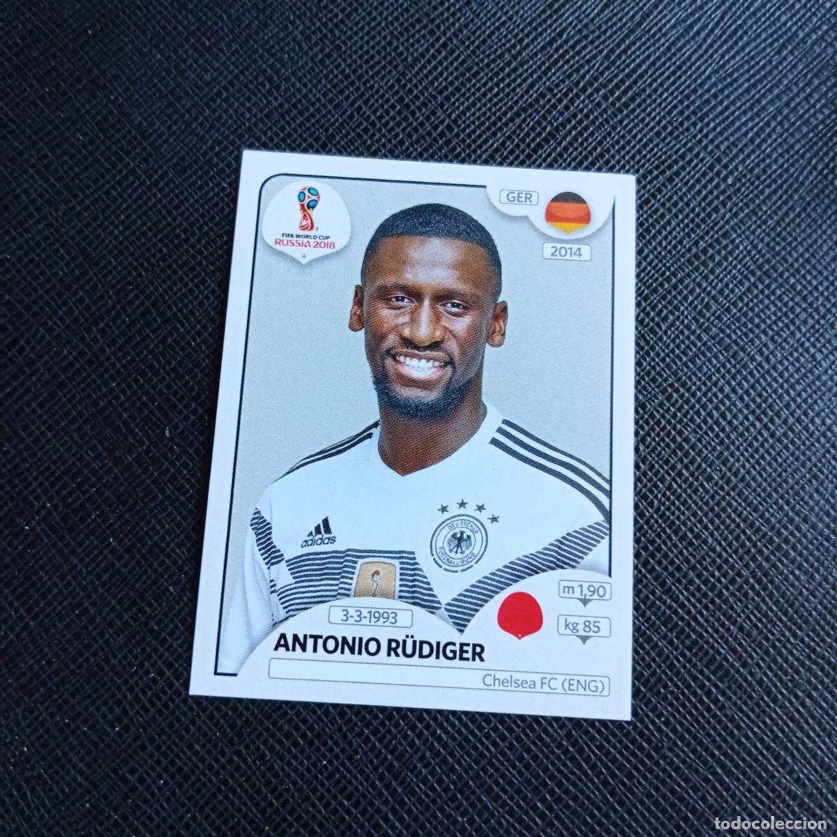 Football Stickers: 436 RUDIGER ALEMANIA PANINI MUNDIAL RUSIA 2018 CROMO FUTBOL 18 - SIN PEGAR - /CJ2