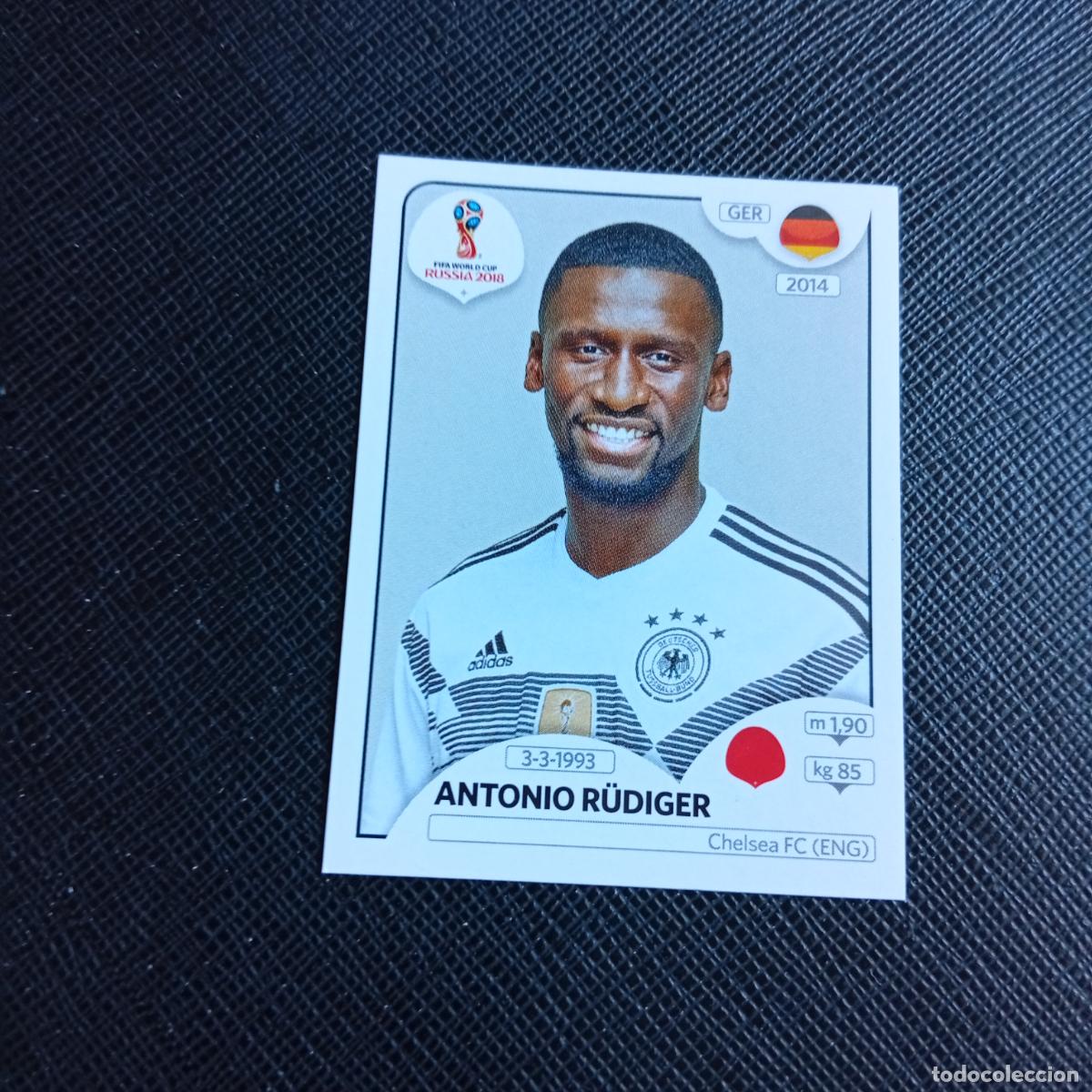 Football Stickers: 436 RUDIGER ALEMANIA PANINI MUNDIAL RUSIA 2018 CROMO FUTBOL 18 - SIN PEGAR - /CJ2