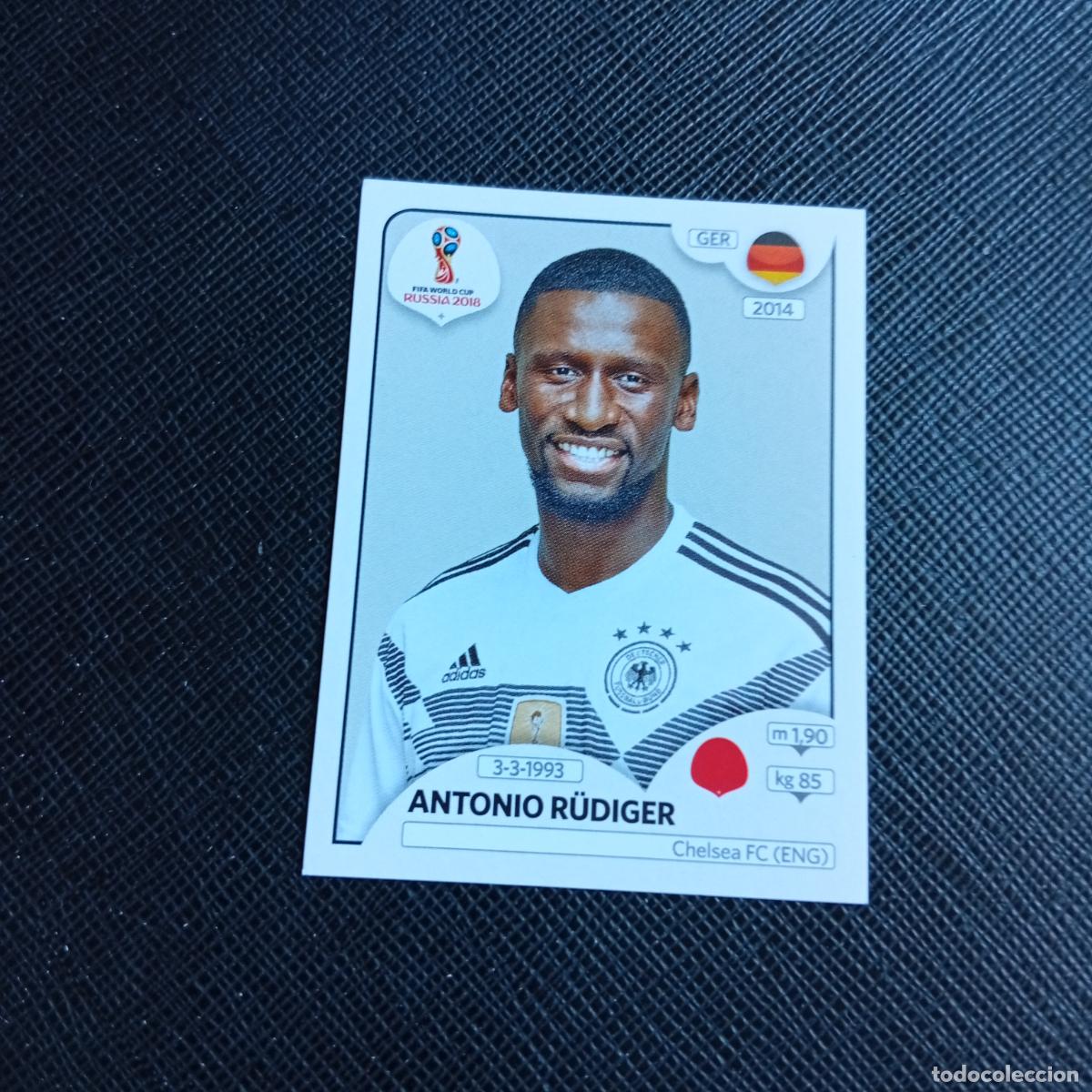 Football Stickers: 436 RUDIGER ALEMANIA PANINI MUNDIAL RUSIA 2018 CROMO FUTBOL 18 - SIN PEGAR - /CJ2 .