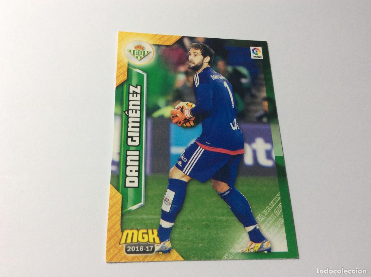 Cartes &agrave; collectionner de Football: 112 Dani Gim&eacute;nez Real Betis MGK 2016/17 16 17 Panini