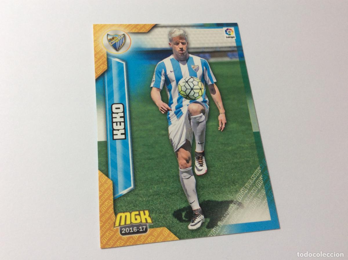 Cromos de f&uacute;tbol: 371 Keko M&aacute;laga CF MGK 2016/17 16 17 Panini