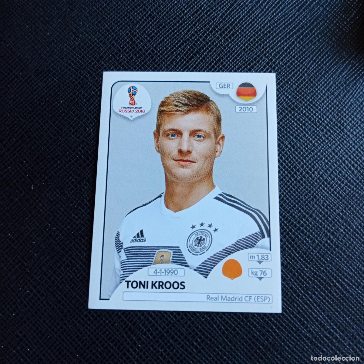 Cromos de f&uacute;tbol: 441 TONI KROOS ALEMANIA PANINI MUNDIAL RUSIA 2018 CROMO FUTBOL 18 - SIN PEGAR - /CJ2