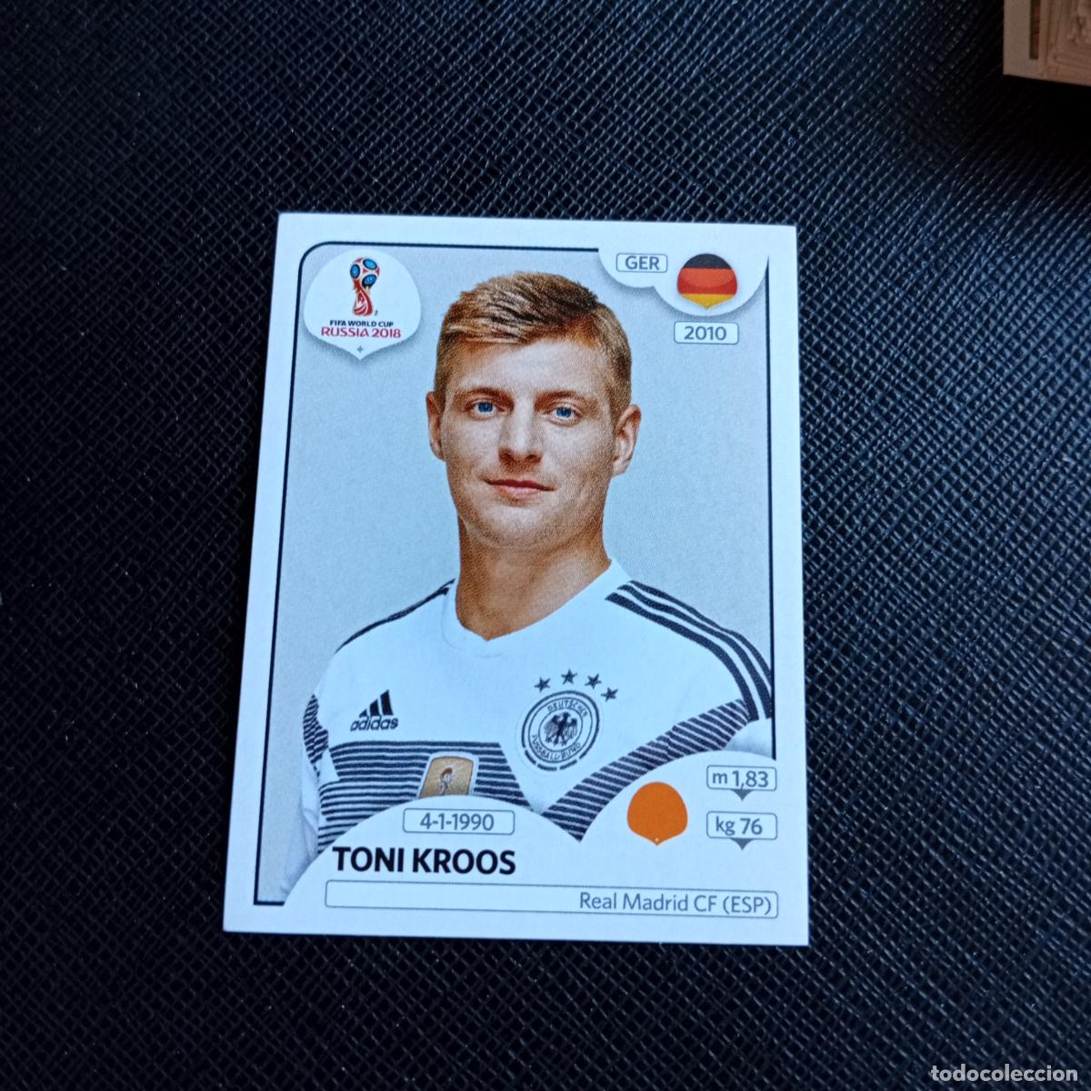Cromos de f&uacute;tbol: 441 TONI KROOS ALEMANIA PANINI MUNDIAL RUSIA 2018 CROMO FUTBOL 18 - SIN PEGAR - /CJ2
