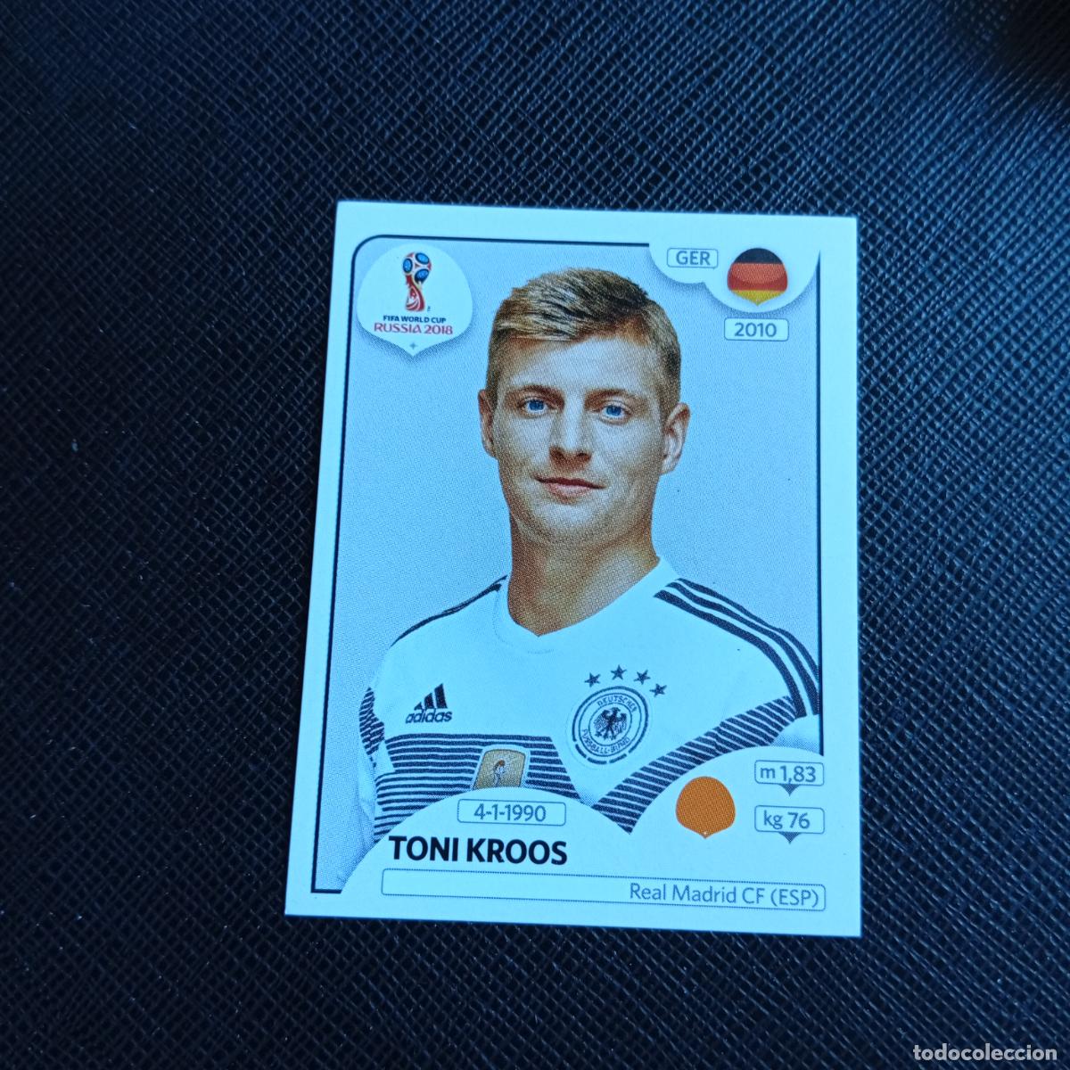 Cromos de f&uacute;tbol: 441 TONI KROOS ALEMANIA PANINI MUNDIAL RUSIA 2018 CROMO FUTBOL 18 - SIN PEGAR - /CJ2 B