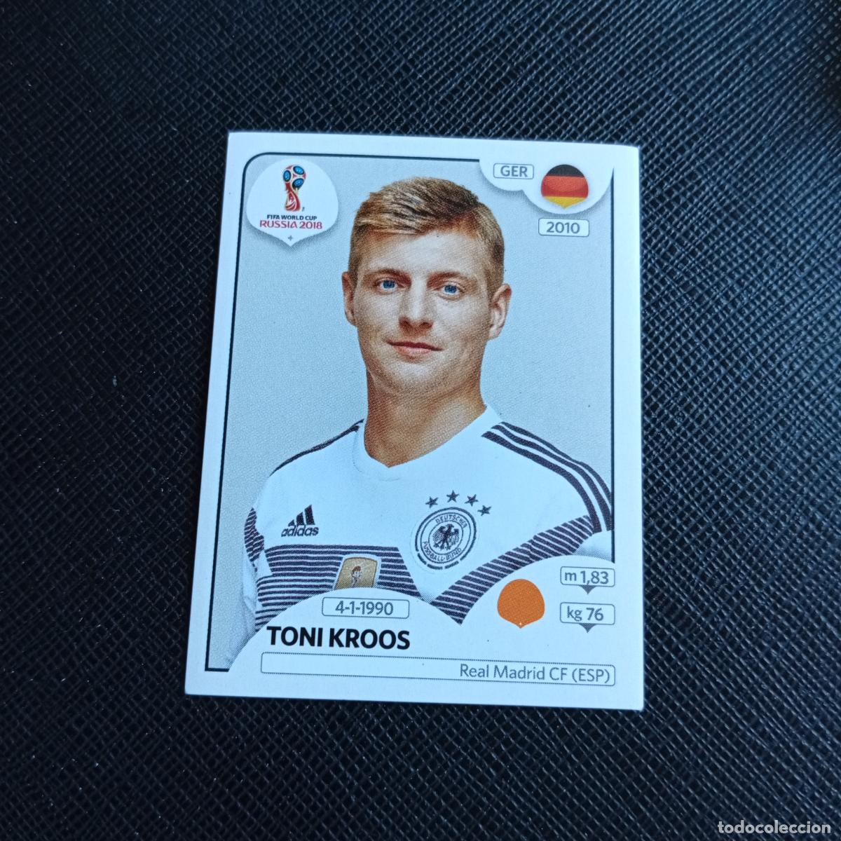 Cromos de f&uacute;tbol: 441 TONI KROOS ALEMANIA PANINI MUNDIAL RUSIA 2018 CROMO FUTBOL 18 - SIN PEGAR - /CJ2 B