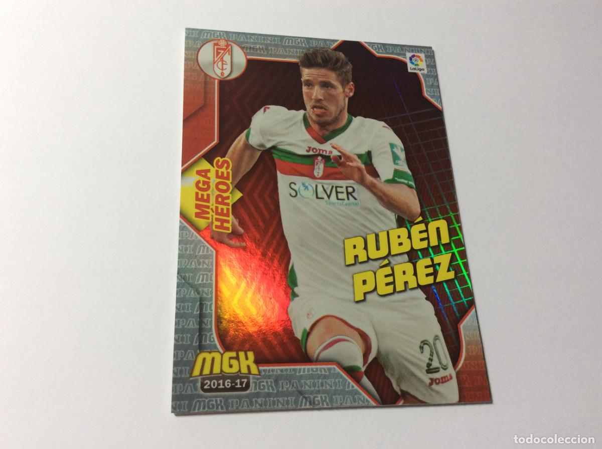 Cromos de f&uacute;tbol: 268 Rub&eacute;n P&eacute;rez Granada CF MGK 2016/17 16 17 Panini