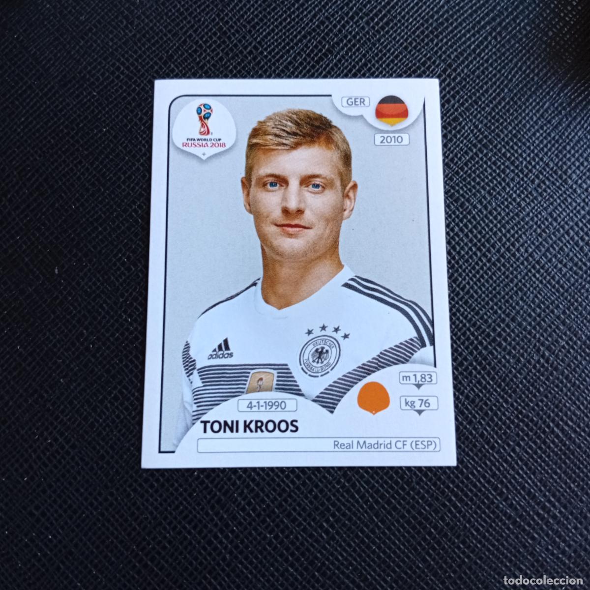 Cromos de f&uacute;tbol: 441 TONI KROOS ALEMANIA PANINI MUNDIAL RUSIA 2018 CROMO FUTBOL 18 - SIN PEGAR - /CJ2 ..