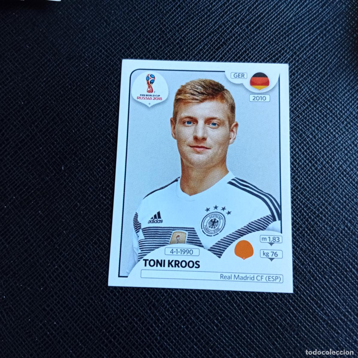 Cromos de f&uacute;tbol: 441 TONI KROOS ALEMANIA PANINI MUNDIAL RUSIA 2018 CROMO FUTBOL 18 - SIN PEGAR - /CJ2 ..