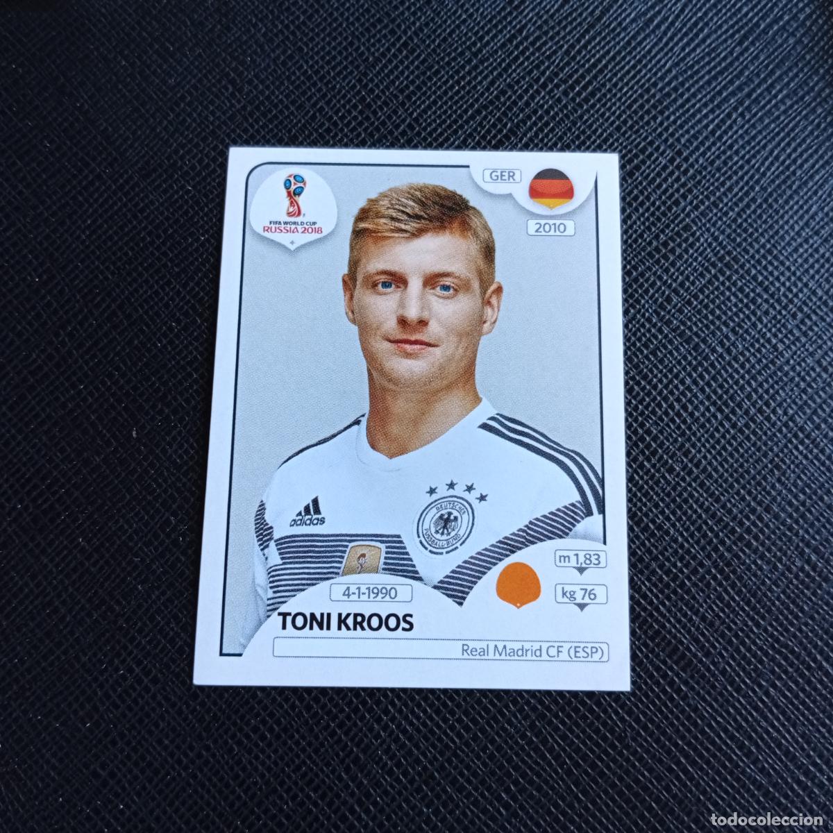 Cromos de f&uacute;tbol: 441 TONI KROOS ALEMANIA PANINI MUNDIAL RUSIA 2018 CROMO FUTBOL 18 - SIN PEGAR - /CJ2 ...