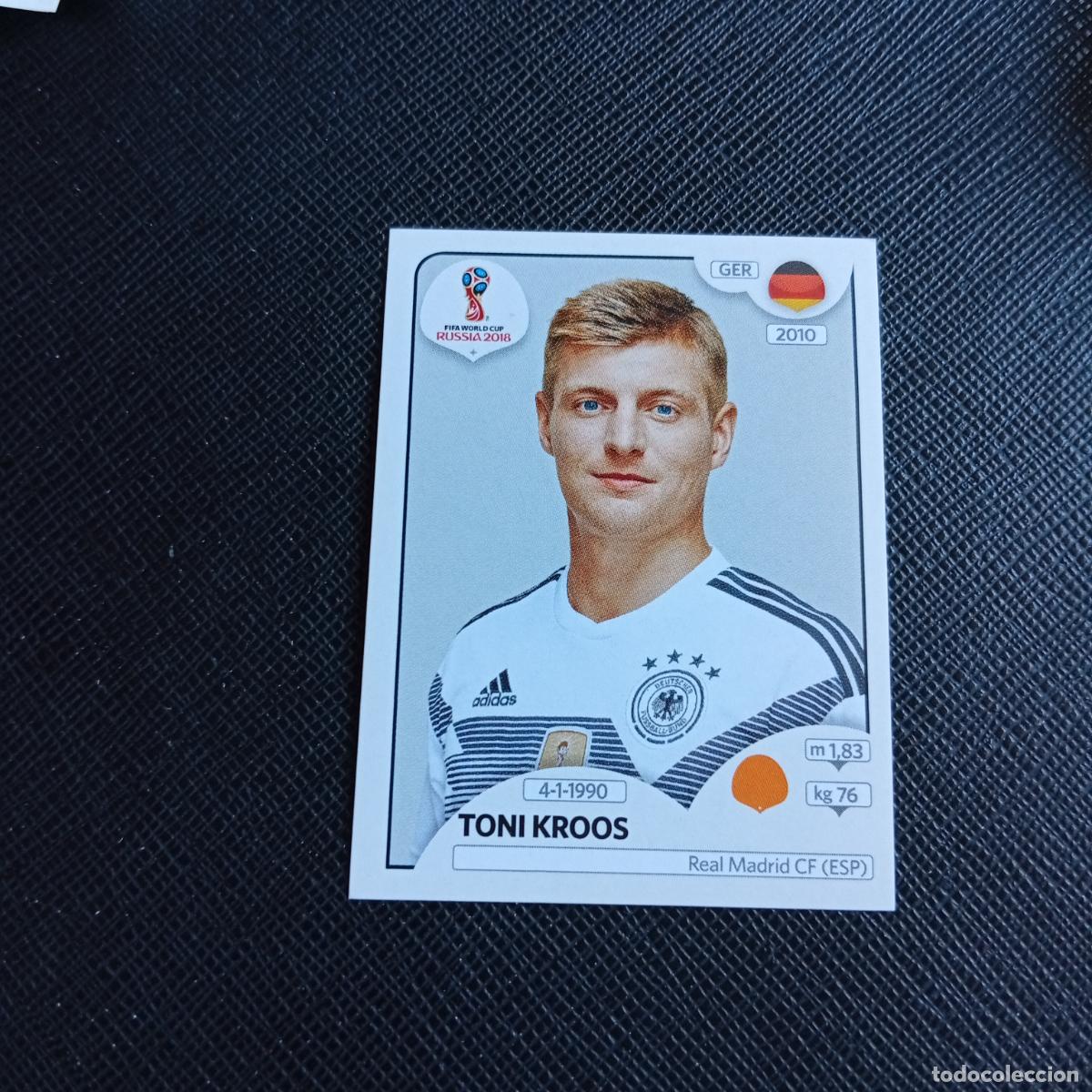 Cromos de f&uacute;tbol: 441 TONI KROOS ALEMANIA PANINI MUNDIAL RUSIA 2018 CROMO FUTBOL 18 - SIN PEGAR - /CJ2 ....