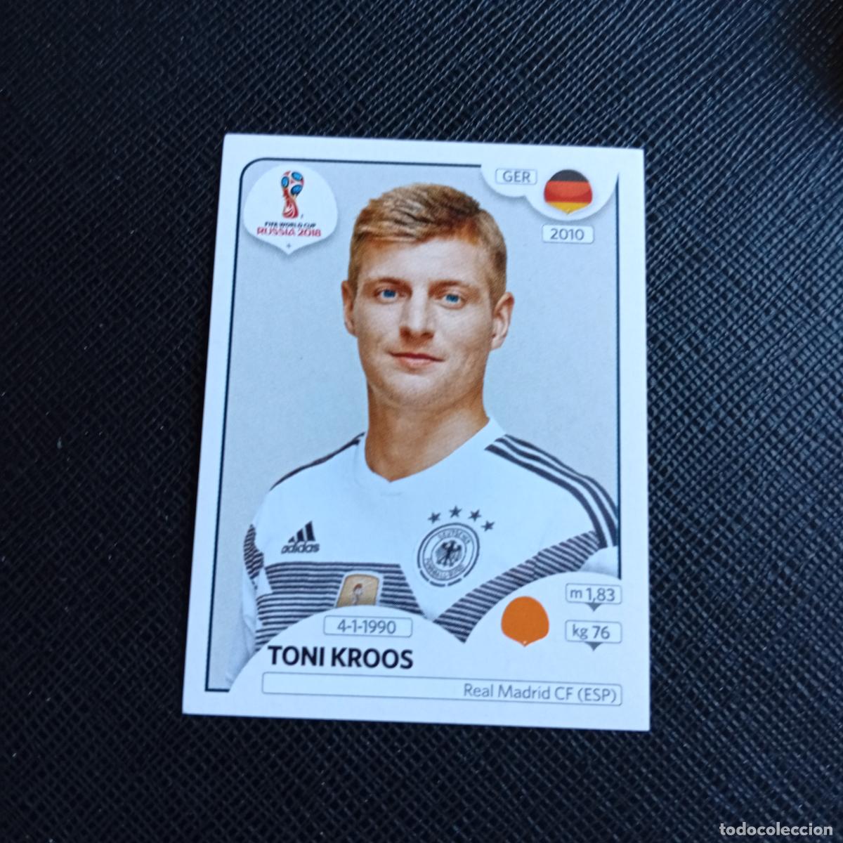 Cromos de f&uacute;tbol: 441 TONI KROOS ALEMANIA PANINI MUNDIAL RUSIA 2018 CROMO FUTBOL 18 - SIN PEGAR - /CJ2 .....