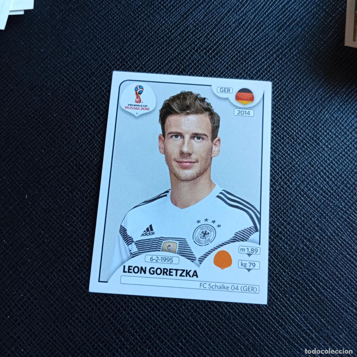 Cromos de f&uacute;tbol: 443 GORETZKA ALEMANIA PANINI MUNDIAL RUSIA 2018 CROMO FUTBOL 18 - SIN PEGAR - /CJ2 .