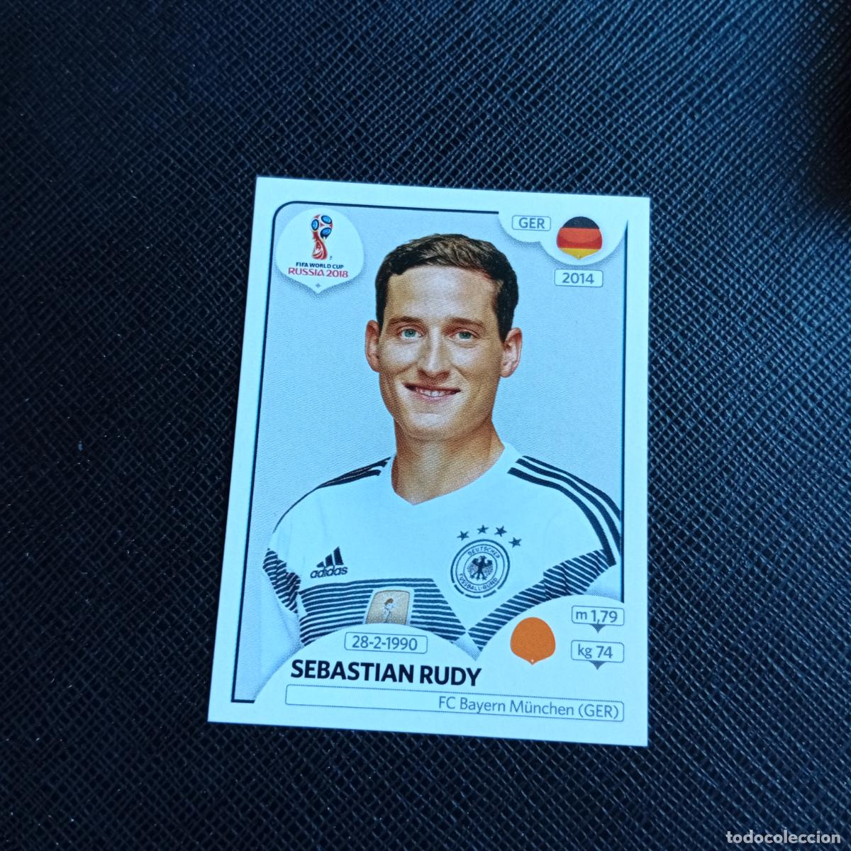 Cromos de f&uacute;tbol: 445 SEBASTIAN RUDY ALEMANIA PANINI MUNDIAL RUSIA 2018 CROMO FUTBOL 18 - SIN PEGAR - /CJ2