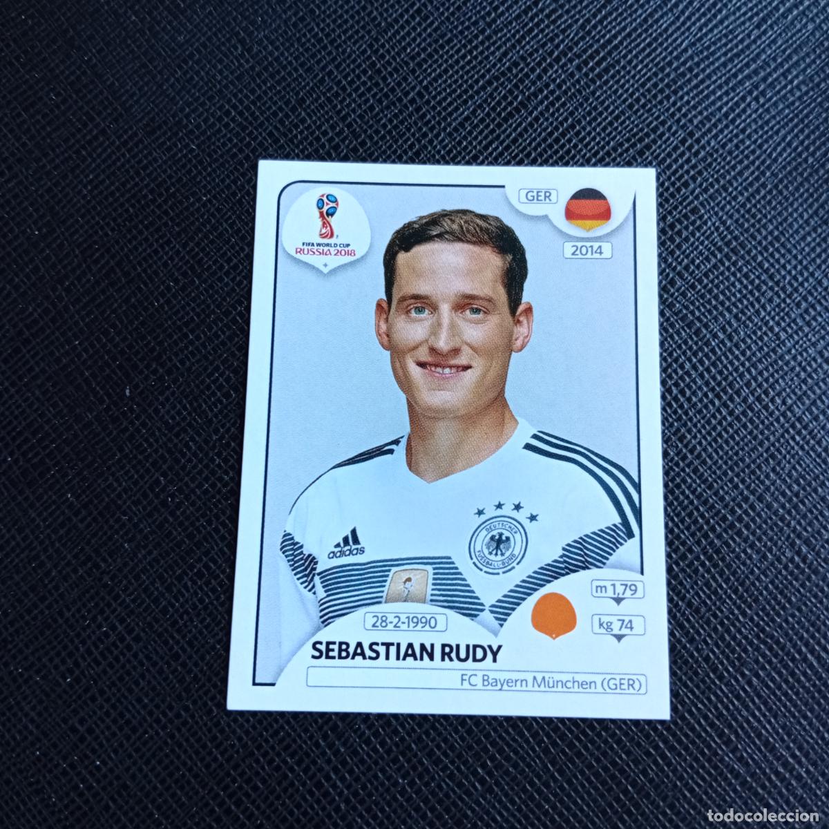 Cromos de f&uacute;tbol: 445 SEBASTIAN RUDY ALEMANIA PANINI MUNDIAL RUSIA 2018 CROMO FUTBOL 18 - SIN PEGAR - /CJ2