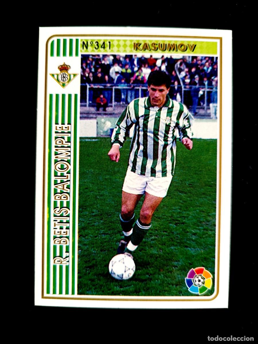 Cartes &agrave; collectionner de Football: 341 KASUMOV - REAL BETIS - MUNDICROMO 94/95