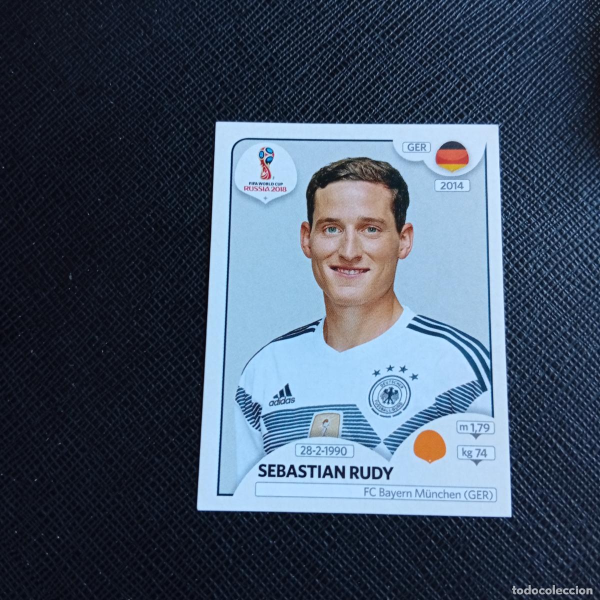 Cromos de f&uacute;tbol: 445 SEBASTIAN RUDY ALEMANIA PANINI MUNDIAL RUSIA 2018 CROMO FUTBOL 18 - SIN PEGAR - /CJ2 .