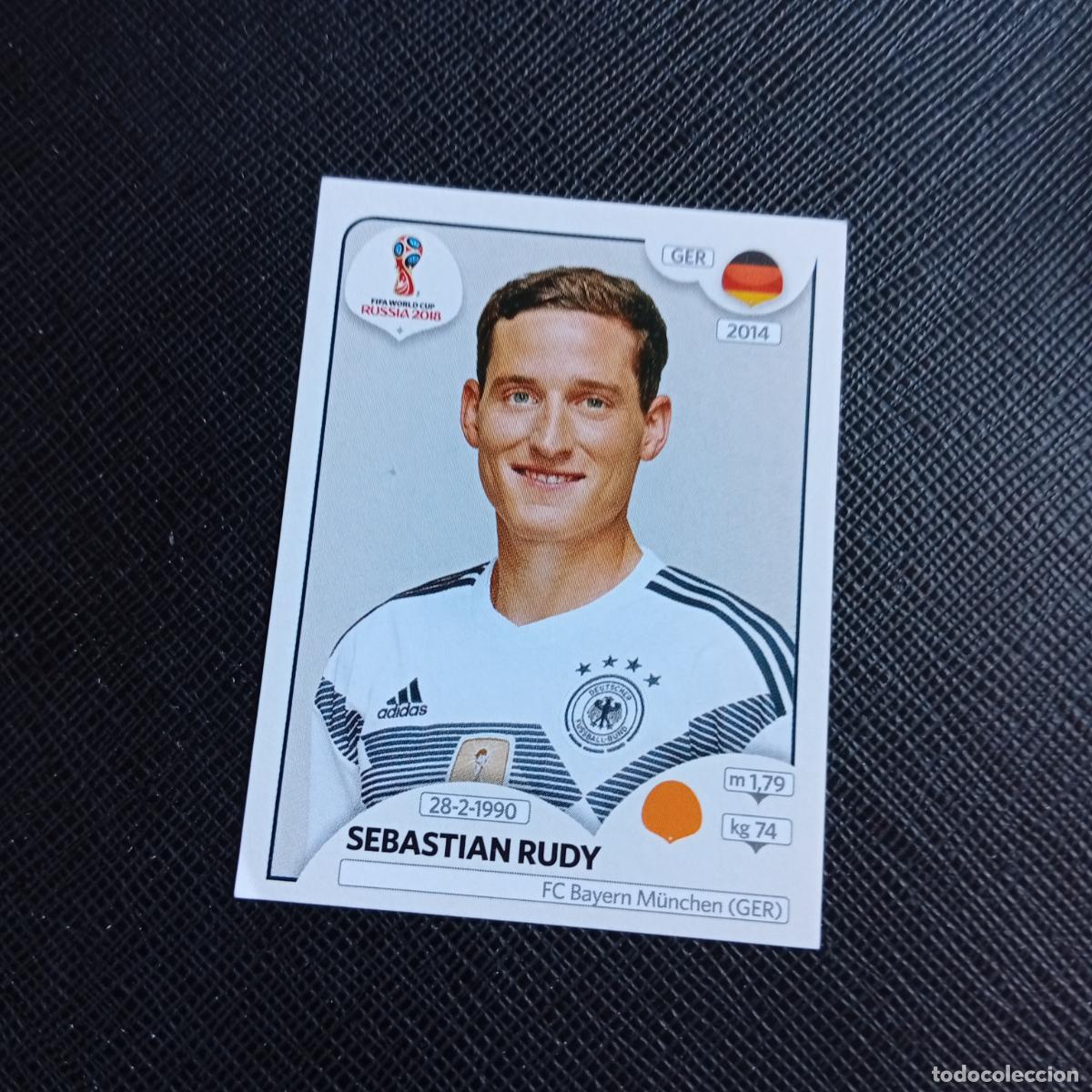 Cromos de f&uacute;tbol: 445 SEBASTIAN RUDY ALEMANIA PANINI MUNDIAL RUSIA 2018 CROMO FUTBOL 18 - SIN PEGAR - /CJ2 ..