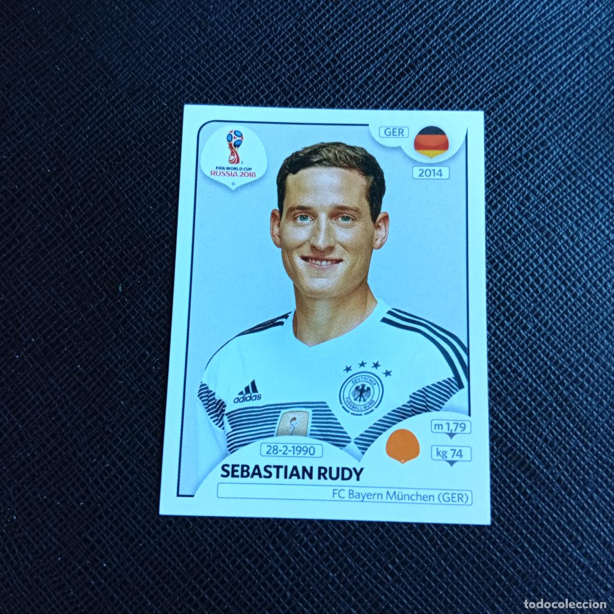 Cromos de f&uacute;tbol: 445 SEBASTIAN RUDY ALEMANIA PANINI MUNDIAL RUSIA 2018 CROMO FUTBOL 18 - SIN PEGAR - /CJ2 ...