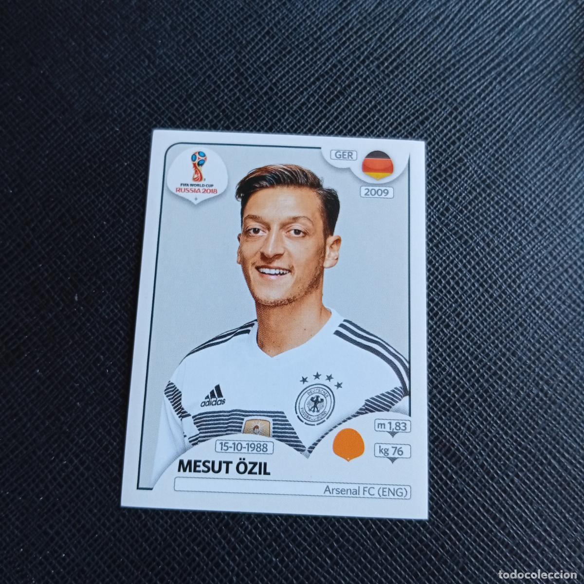 Cromos de f&uacute;tbol: 447 OZIL ALEMANIA PANINI MUNDIAL RUSIA 2018 CROMO FUTBOL 18 - SIN PEGAR - /CJ2