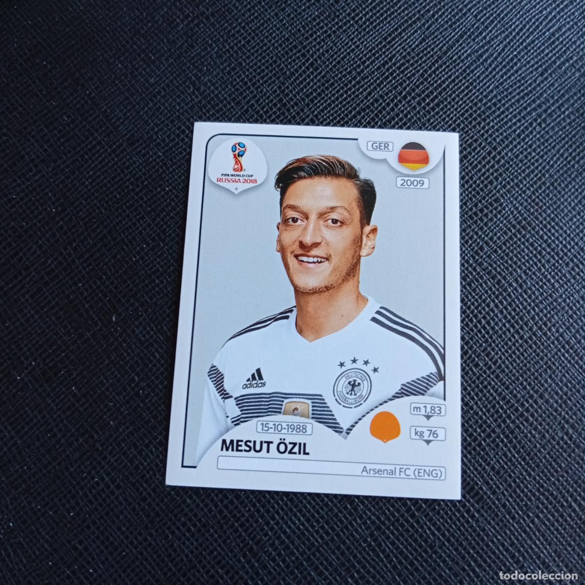Cromos de f&uacute;tbol: 447 OZIL ALEMANIA PANINI MUNDIAL RUSIA 2018 CROMO FUTBOL 18 - SIN PEGAR - /CJ2 .