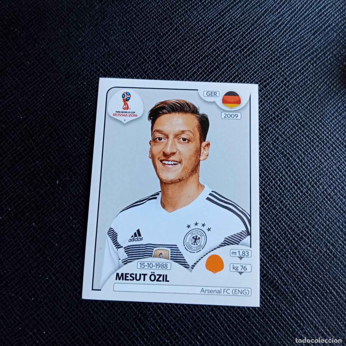 Cromos de f&uacute;tbol: 447 OZIL ALEMANIA PANINI MUNDIAL RUSIA 2018 CROMO FUTBOL 18 - SIN PEGAR - /CJ2 ..