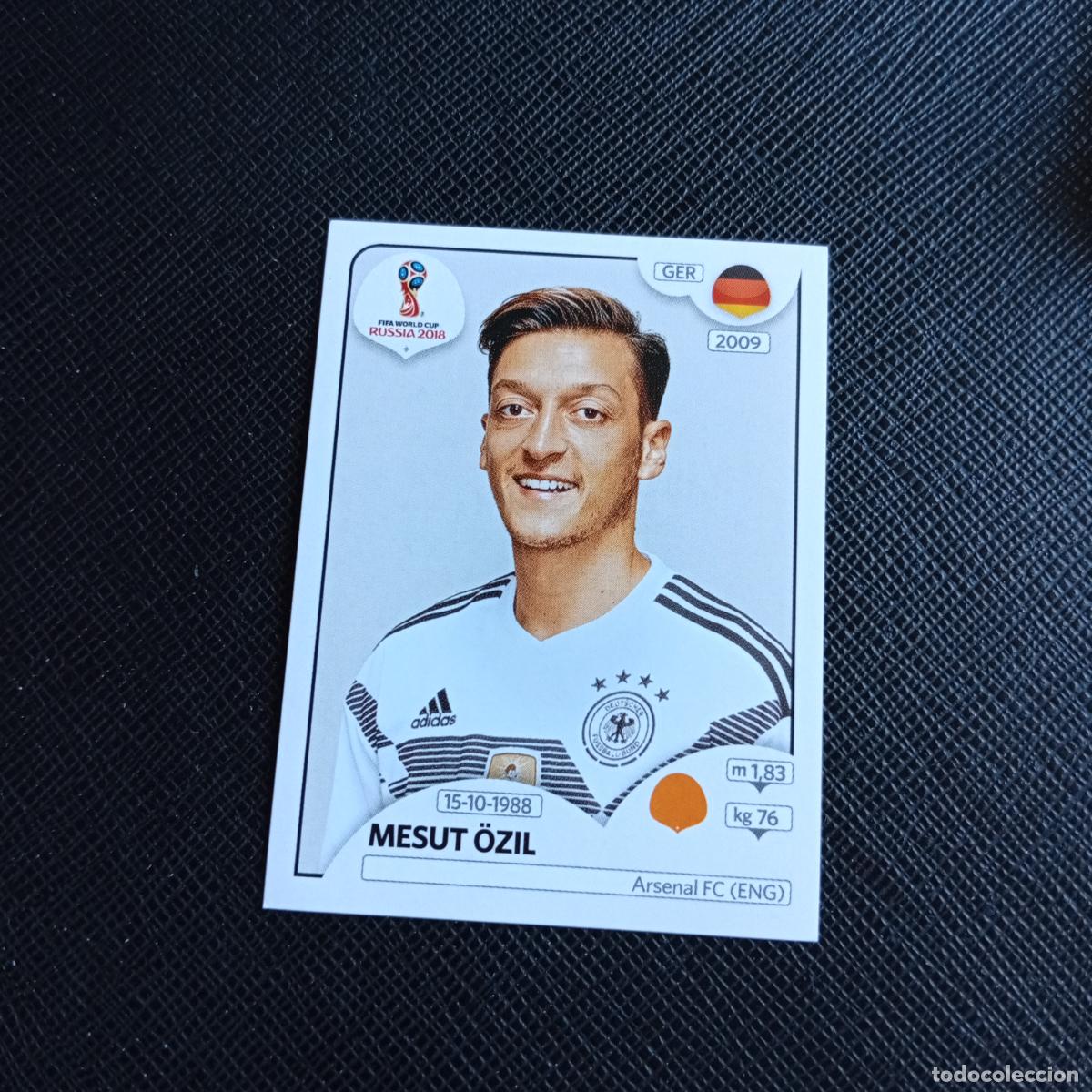 Cromos de f&uacute;tbol: 447 OZIL ALEMANIA PANINI MUNDIAL RUSIA 2018 CROMO FUTBOL 18 - SIN PEGAR - /CJ2 ....