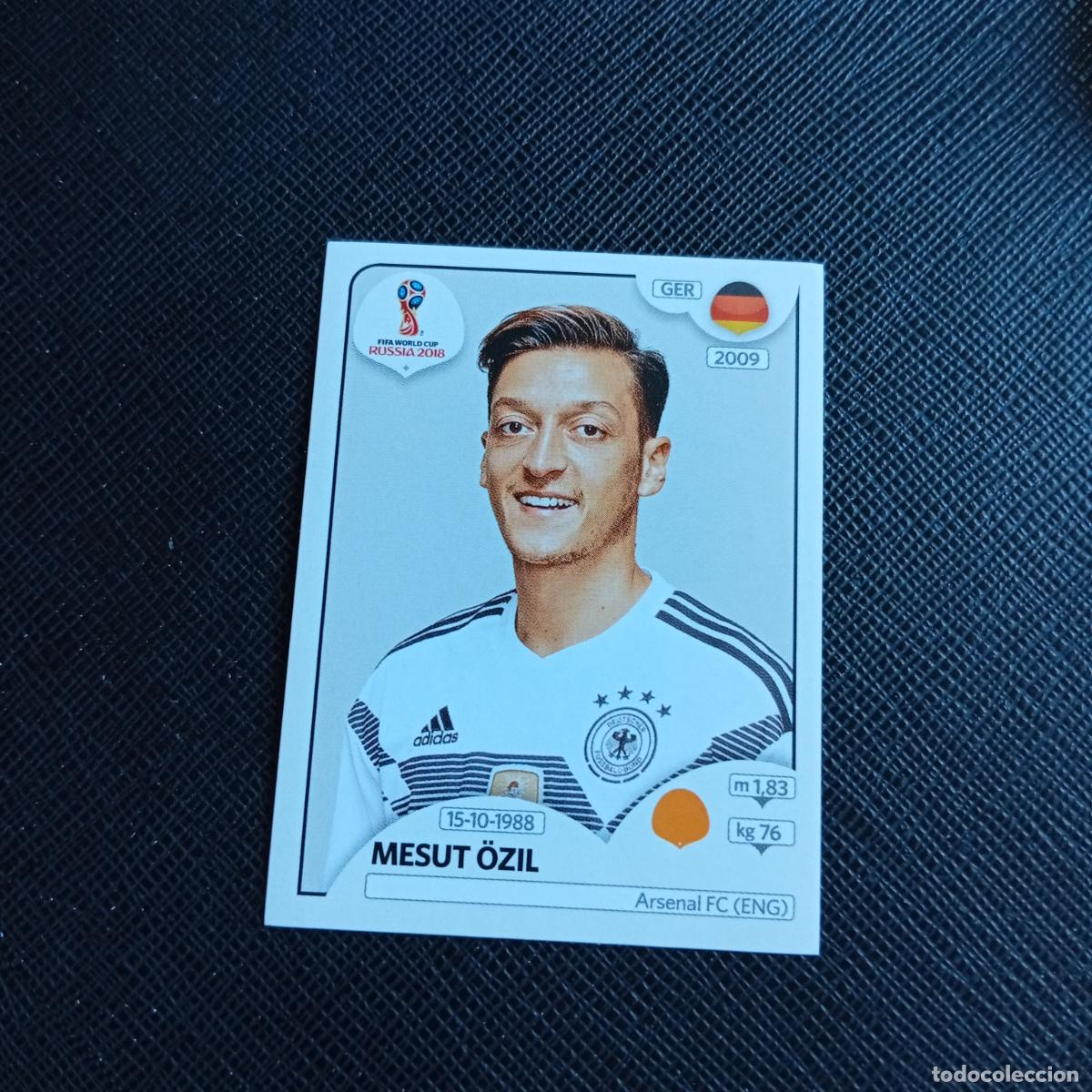 Cromos de f&uacute;tbol: 447 OZIL ALEMANIA PANINI MUNDIAL RUSIA 2018 CROMO FUTBOL 18 - SIN PEGAR - /CJ2 .....