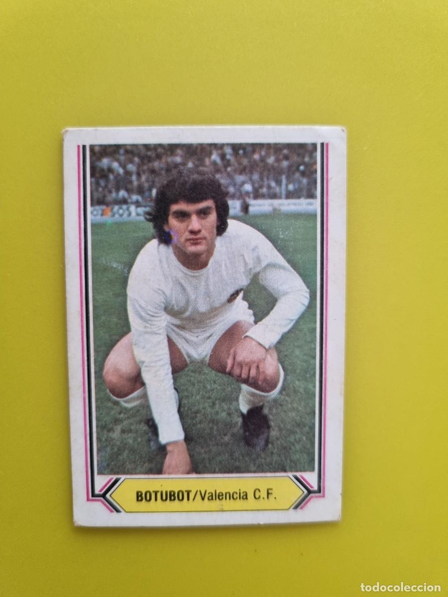 Cromos de f&uacute;tbol: CROMO LIGA ESTE 80 81 1980 1981 NUNCA PEGADO SIN PEGAR BOTUBOT VALENCIA CF AR1026