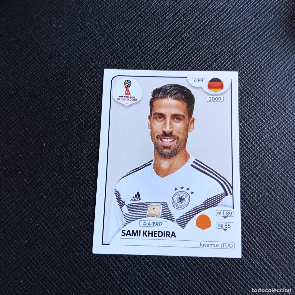 Cartes &agrave; collectionner de Football: 448 KHEDIRA ALEMANIA PANINI MUNDIAL RUSIA 2018 CROMO FUTBOL 18 - SIN PEGAR - /CJ2