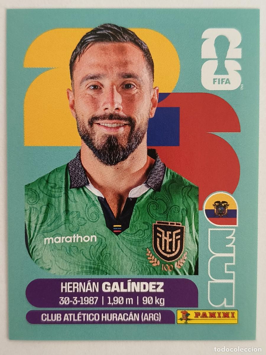 Cromos de f&uacute;tbol: #ECU 2 GALINDEZ (ECUADOR) MUNDIAL 2026 PANINI