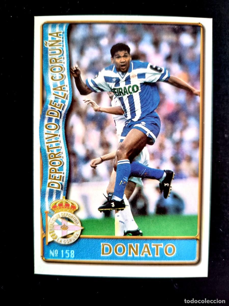 Cromos de f&uacute;tbol: 158 DONATO - R.C. DEPORTIVO LA CORU&Ntilde;A - MUNDICROMO 96/97