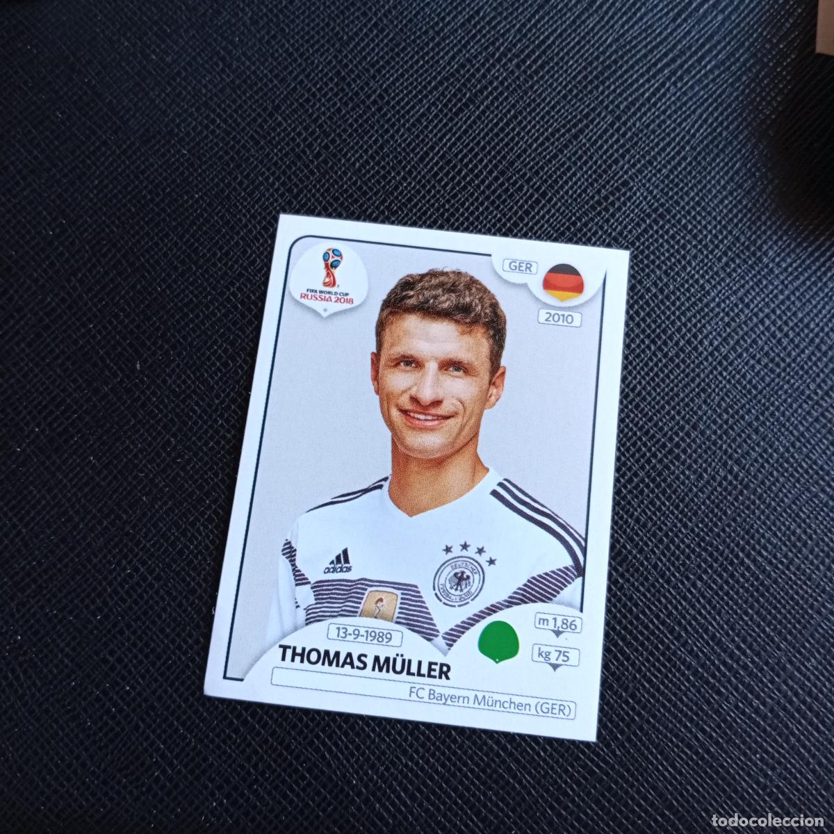 Cromos de f&uacute;tbol: 450 THOMAS MULLER ALEMANIA PANINI MUNDIAL RUSIA 2018 CROMO FUTBOL 18 - SIN PEGAR - /CJ2