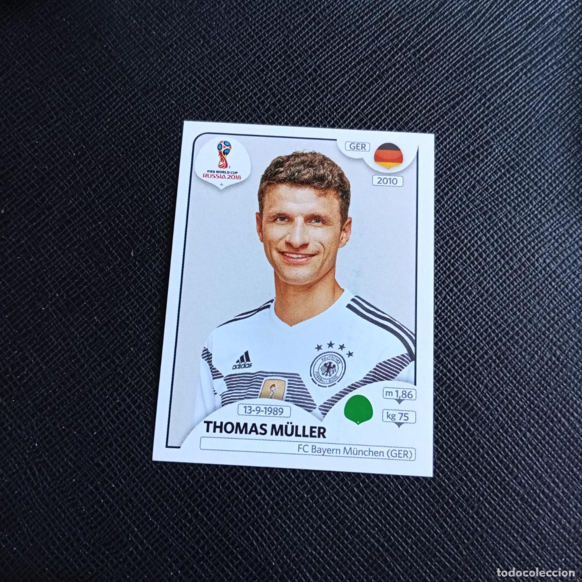 Cromos de f&uacute;tbol: 450 THOMAS MULLER ALEMANIA PANINI MUNDIAL RUSIA 2018 CROMO FUTBOL 18 - SIN PEGAR - /CJ2