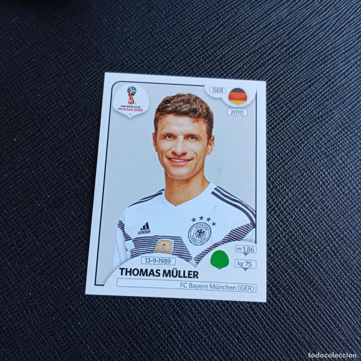 Cromos de f&uacute;tbol: 450 THOMAS MULLER ALEMANIA PANINI MUNDIAL RUSIA 2018 CROMO FUTBOL 18 - SIN PEGAR - /CJ2 ..