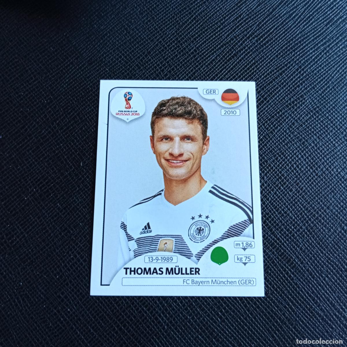 Cromos de f&uacute;tbol: 450 THOMAS MULLER ALEMANIA PANINI MUNDIAL RUSIA 2018 CROMO FUTBOL 18 - SIN PEGAR - /CJ2 ...
