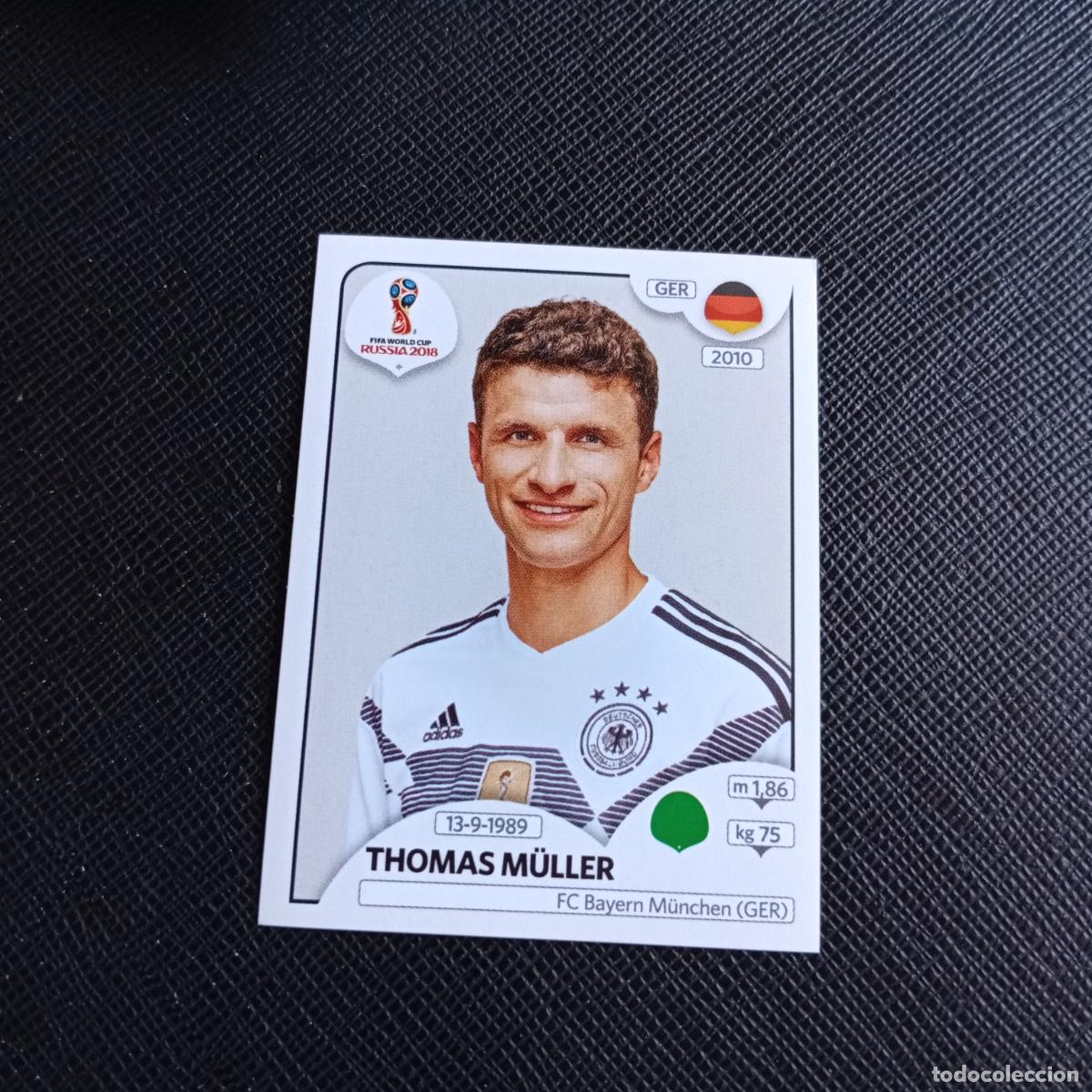 Cromos de f&uacute;tbol: 450 THOMAS MULLER ALEMANIA PANINI MUNDIAL RUSIA 2018 CROMO FUTBOL 18 - SIN PEGAR - /CJ2 ...