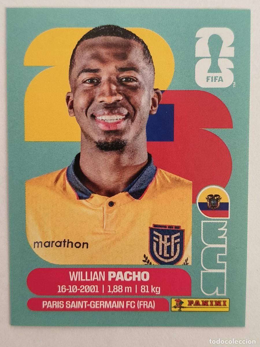 Cromos de f&uacute;tbol: #ECU6 PACHO (ECUADOR) MUNDIAL 2026 PANINI