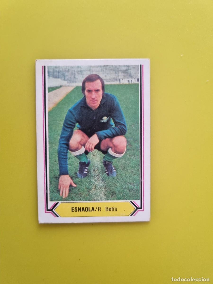 Cromos de f&uacute;tbol: CROMO LIGA ESTE 80 81 1980 1981 NUNCA PEGADO SIN PEGAR ESNAOLA REAL BETIS LEER AR1026