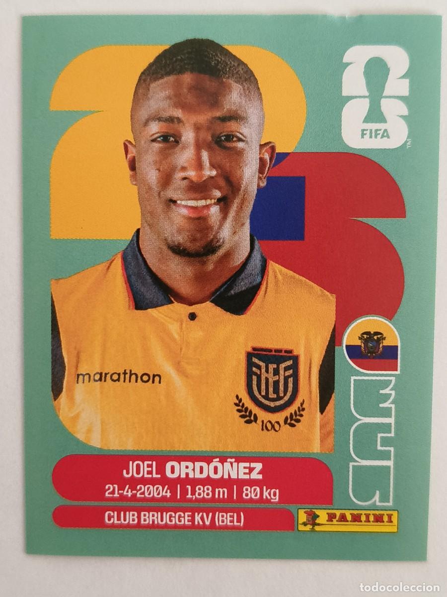 Cromos de f&uacute;tbol: #ECU8 ORDO&Ntilde;EZ (ECUADOR) MUNDIAL 2026 PANINI