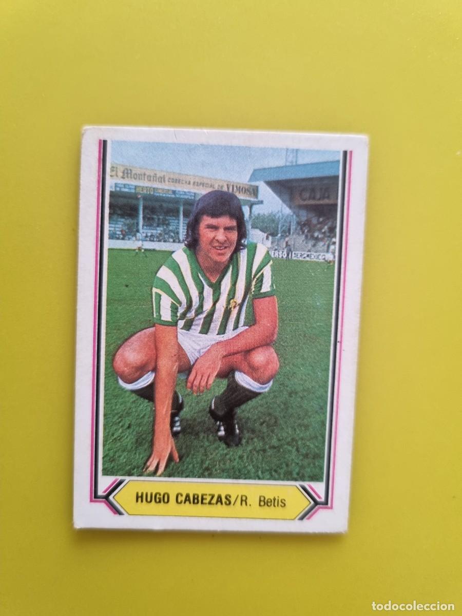 Cromos de f&uacute;tbol: CROMO LIGA ESTE 80 81 1980 1981 NUNCA PEGADO SIN PEGAR H. CABEZAS REAL BETIS AR1026