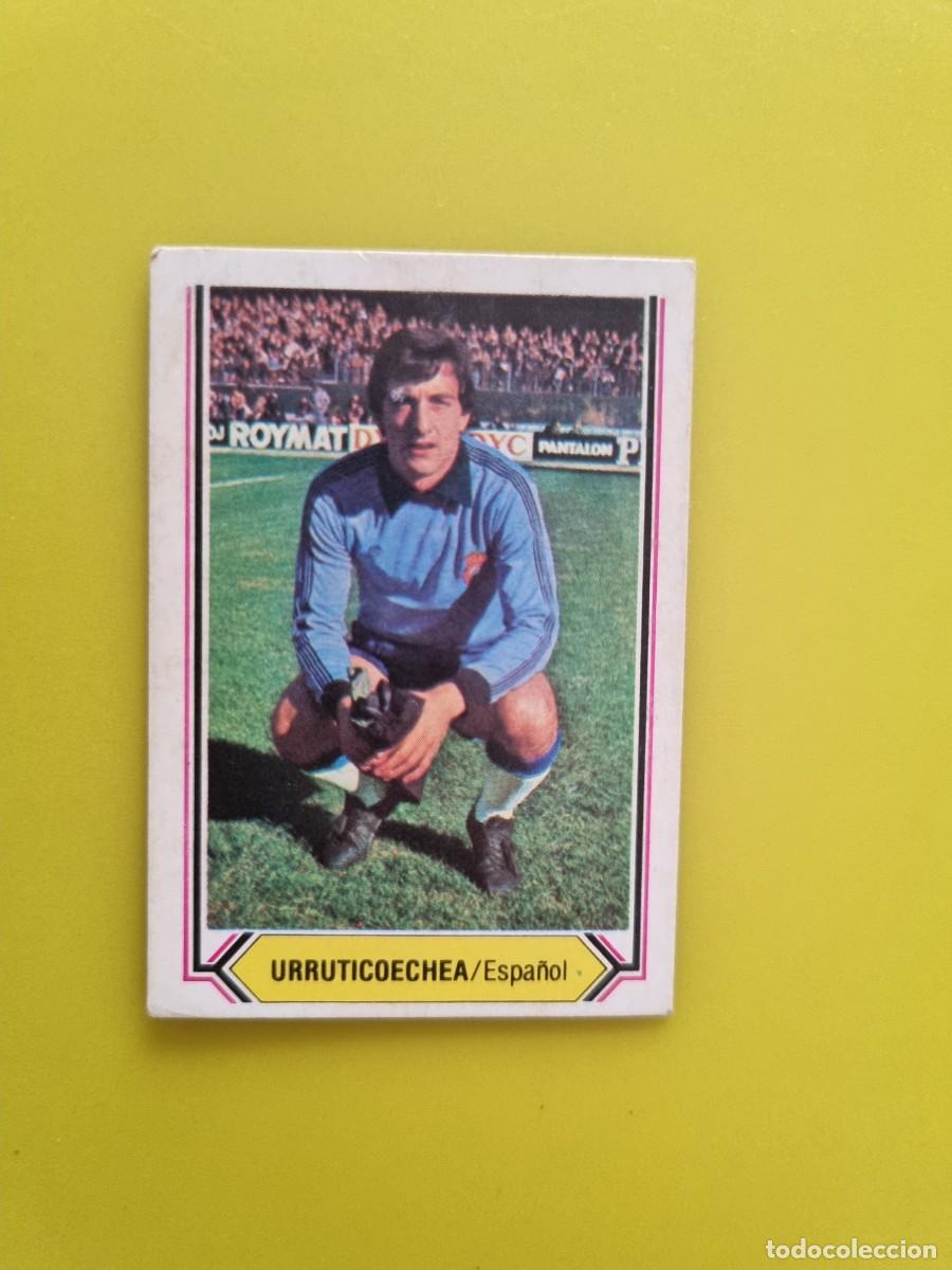 Figurine di Calcio: CROMO LIGA ESTE 80 81 1980 1981 NUNCA PEGADO SIN PEGAR URRUTI RCD ESPA&Ntilde;OL AR1026