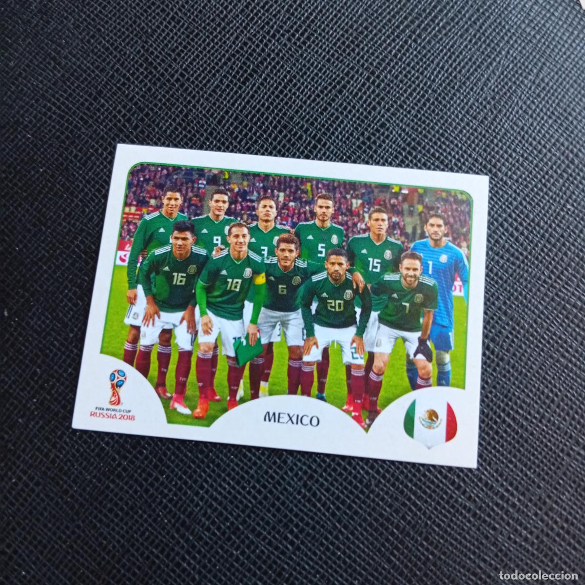Figurine di Calcio: 453 ALINEACION MEXICO PANINI MUNDIAL RUSIA 2018 CROMO FUTBOL 18 - SIN PEGAR - /CJ2 .