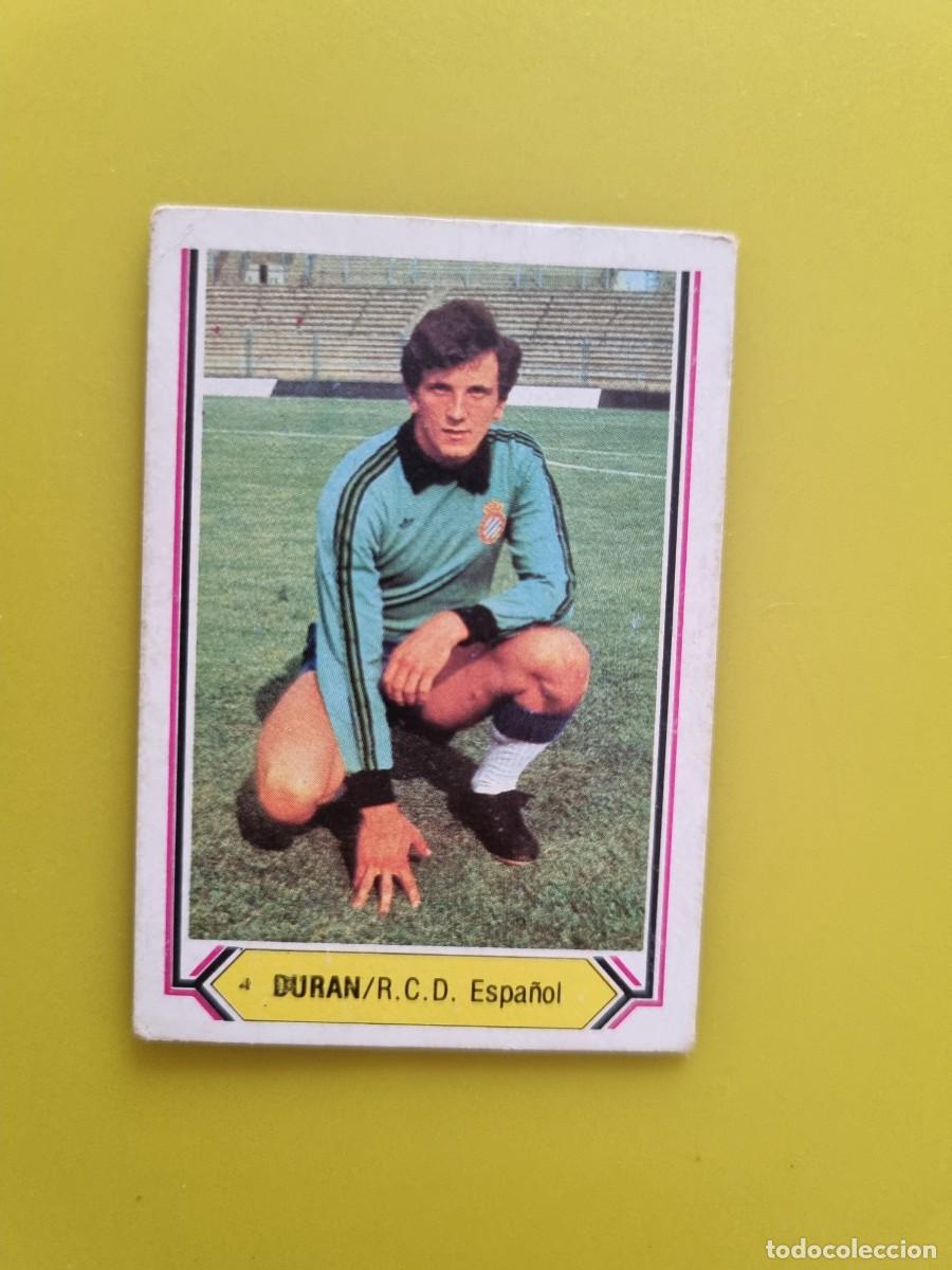 Figurine di Calcio: CROMO LIGA ESTE 80 81 1980 1981 NUNCA PEGADO SIN PEGAR DURAN RCD ESPA&Ntilde;OL AR1026