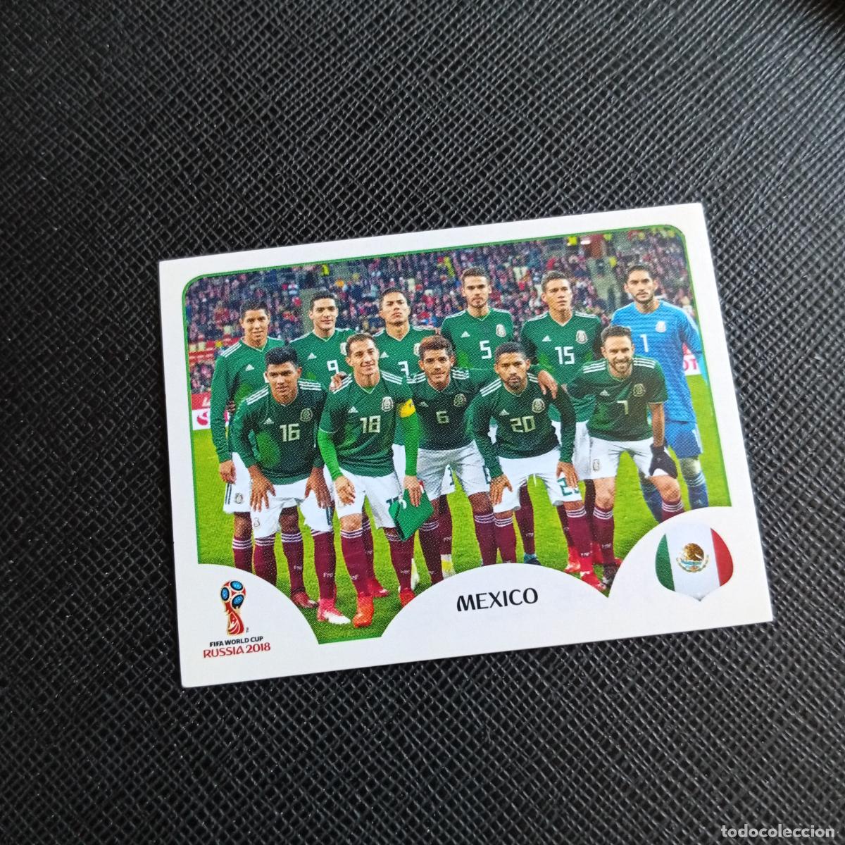 Figurine di Calcio: 453 ALINEACION MEXICO PANINI MUNDIAL RUSIA 2018 CROMO FUTBOL 18 - SIN PEGAR - /CJ2 .