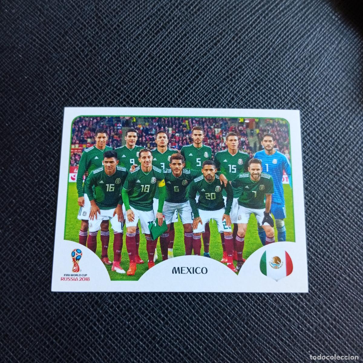 Figurine di Calcio: 453 ALINEACION MEXICO PANINI MUNDIAL RUSIA 2018 CROMO FUTBOL 18 - SIN PEGAR - /CJ2 ....