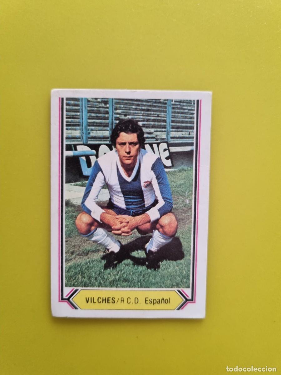Figurine di Calcio: CROMO LIGA ESTE 80 81 1980 1981 NUNCA PEGADO SIN PEGAR VILCHES RCD ESPA&Ntilde;OL AR1026