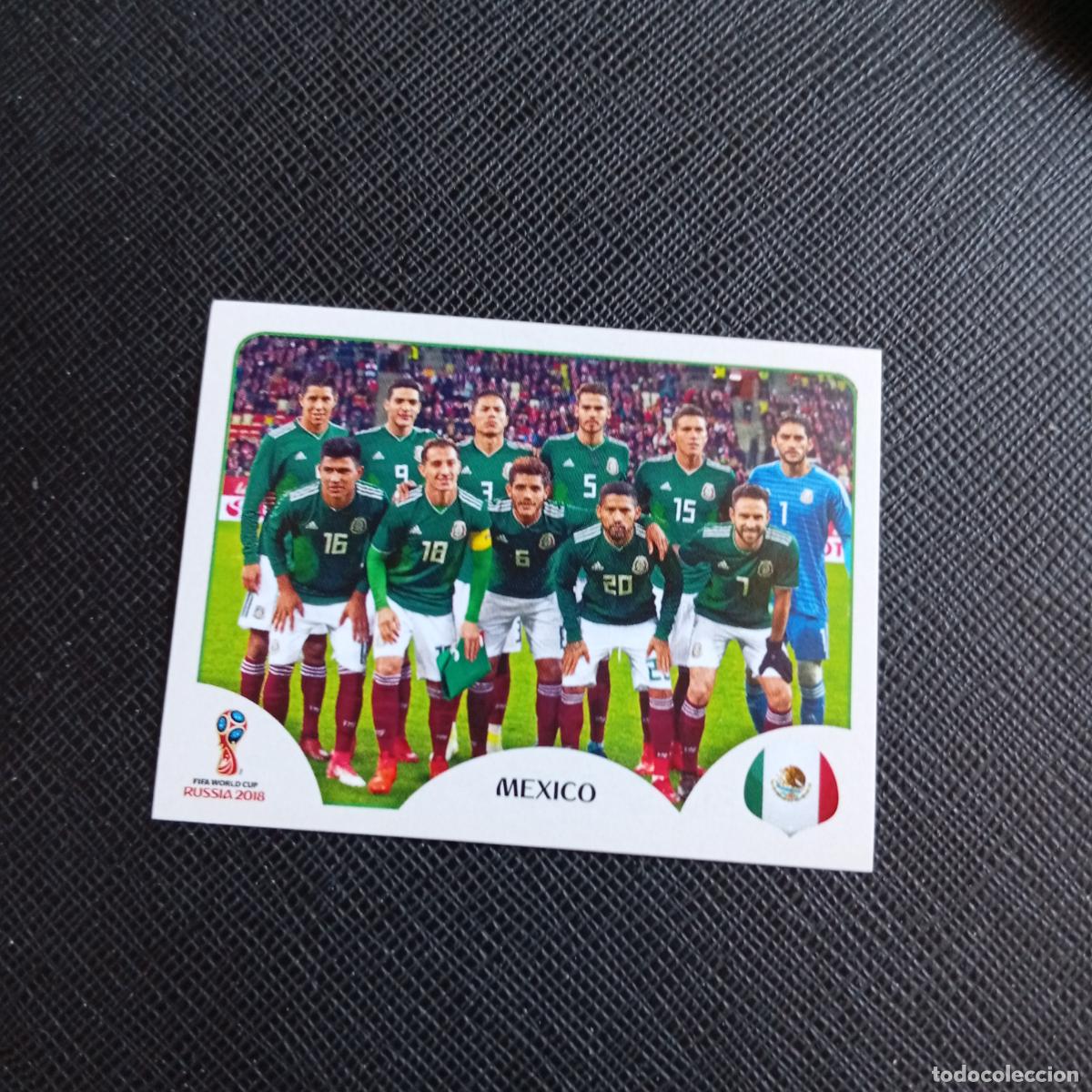 Figurine di Calcio: 453 ALINEACION MEXICO PANINI MUNDIAL RUSIA 2018 CROMO FUTBOL 18 - SIN PEGAR - /CJ2 .....