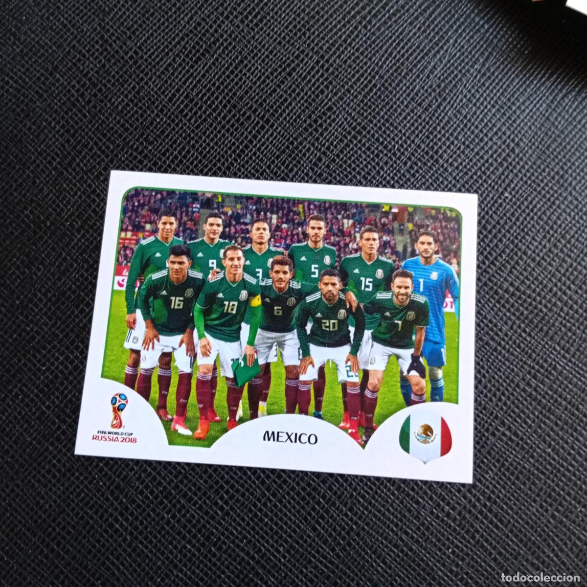 Figurine di Calcio: 453 ALINEACION MEXICO PANINI MUNDIAL RUSIA 2018 CROMO FUTBOL 18 - SIN PEGAR - /CJ2 ......