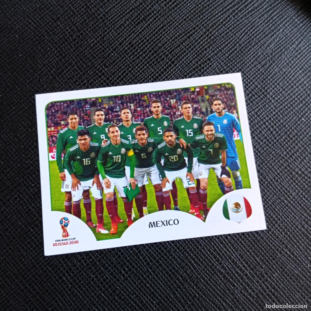 Figurine di Calcio: 453 ALINEACION MEXICO PANINI MUNDIAL RUSIA 2018 CROMO FUTBOL 18 - SIN PEGAR - /CJ2 .......